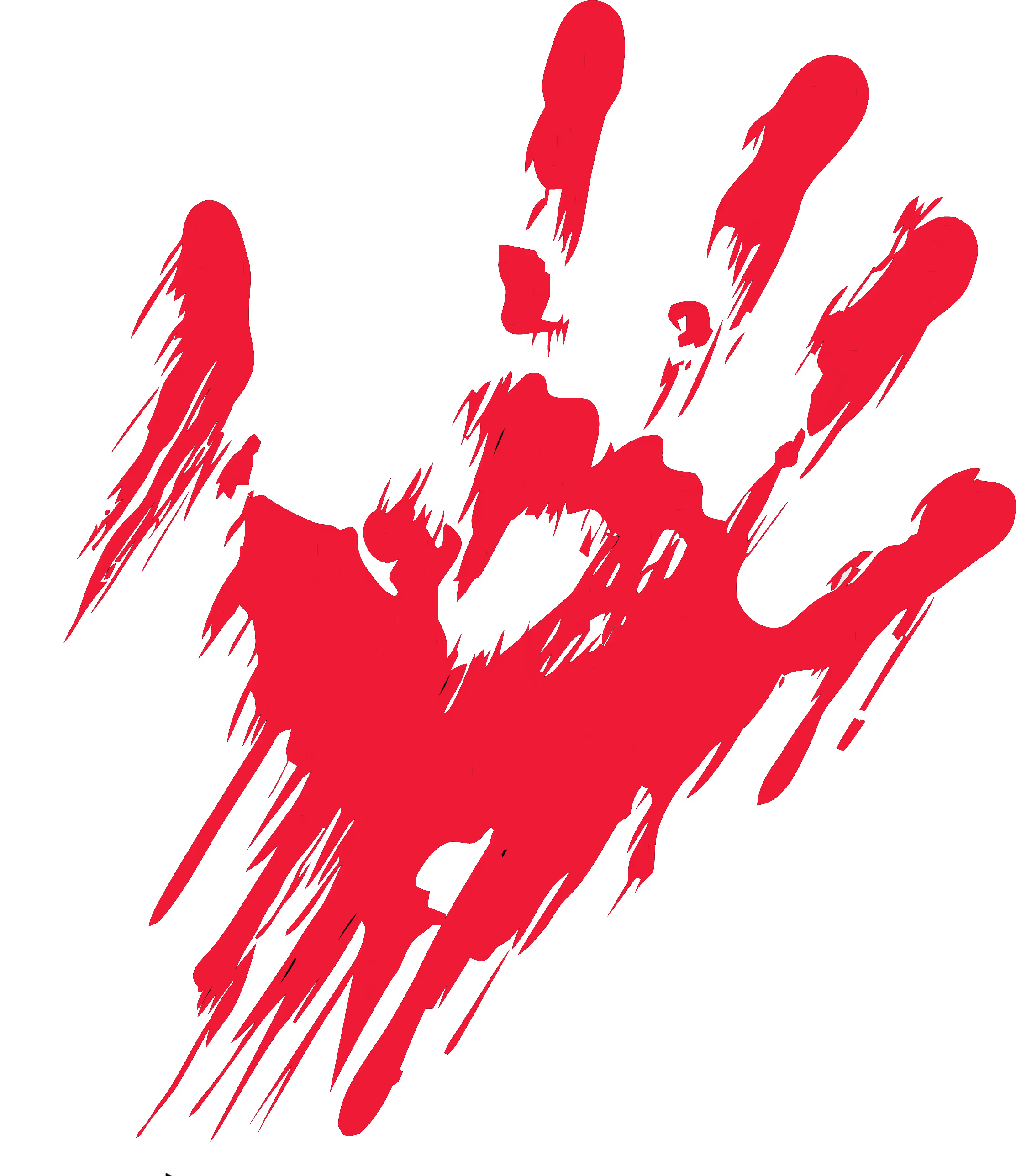 Outkast Fight Team Bloody handprint